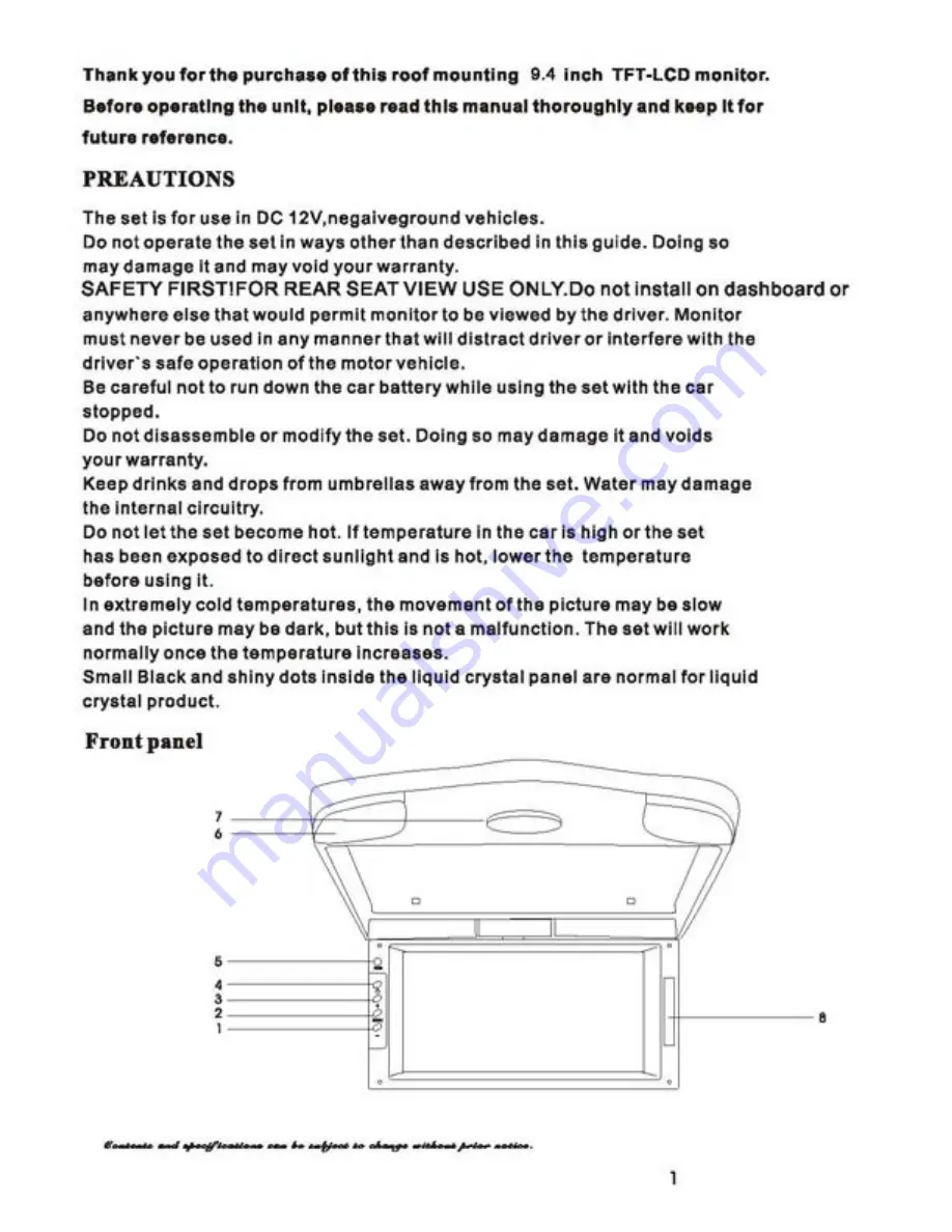 Pyle view PLVWR940R Скачать руководство пользователя страница 2