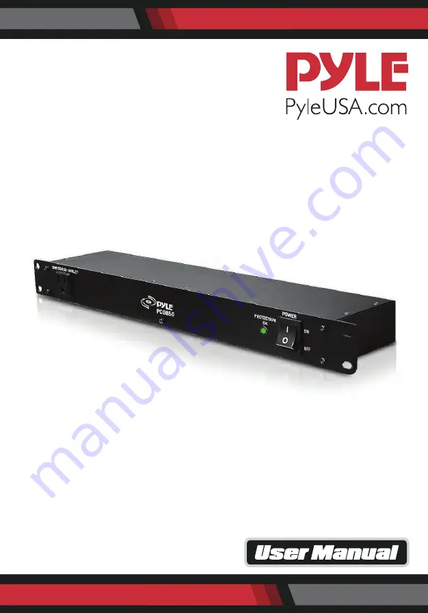 Pyle PCO850 User Manual Download Page 1