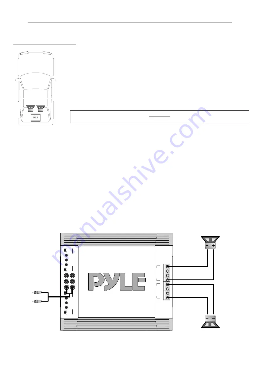 Pyle PDA 3000 Owner'S Manual Download Page 11