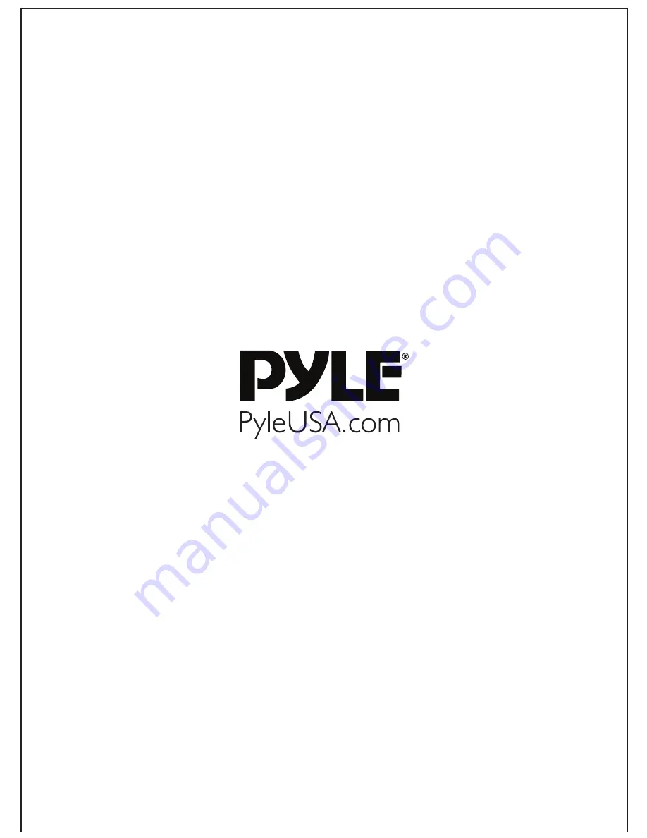 Pyle PDIC3FR Installation Manual Download Page 6