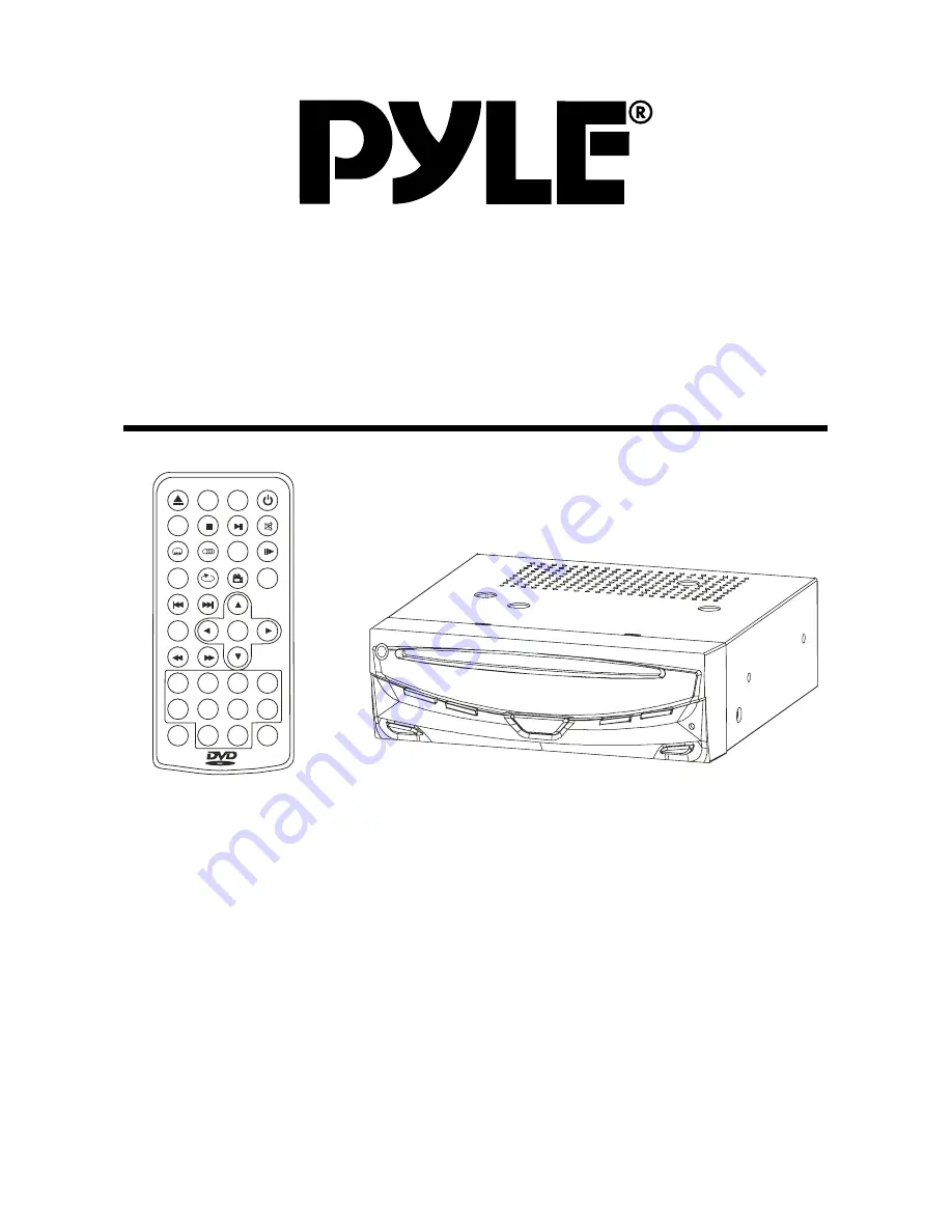 Pyle PLDVD132 Скачать руководство пользователя страница 1