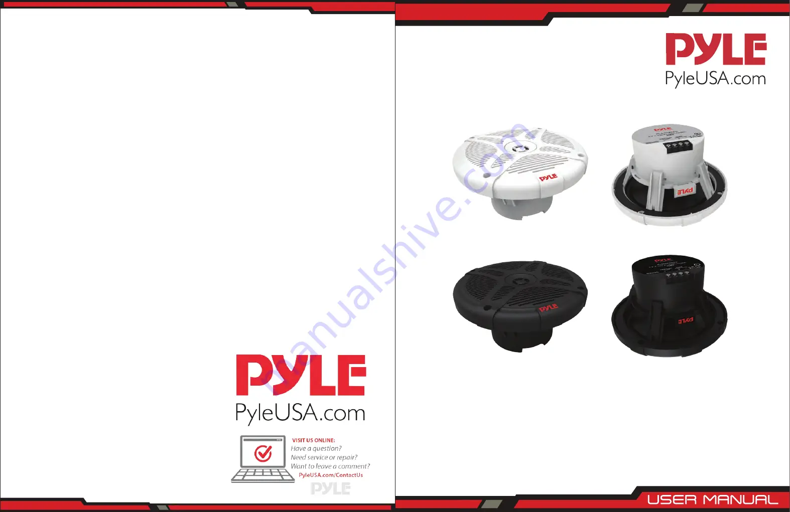 Pyle PLMRF65SW Quick Start Manual Download Page 1