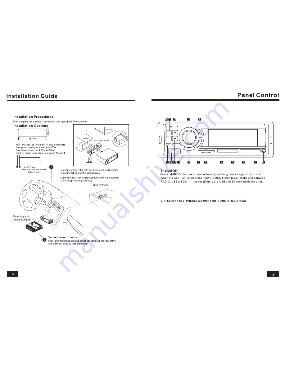 Pyle PLR15MUA User Manual Download Page 3