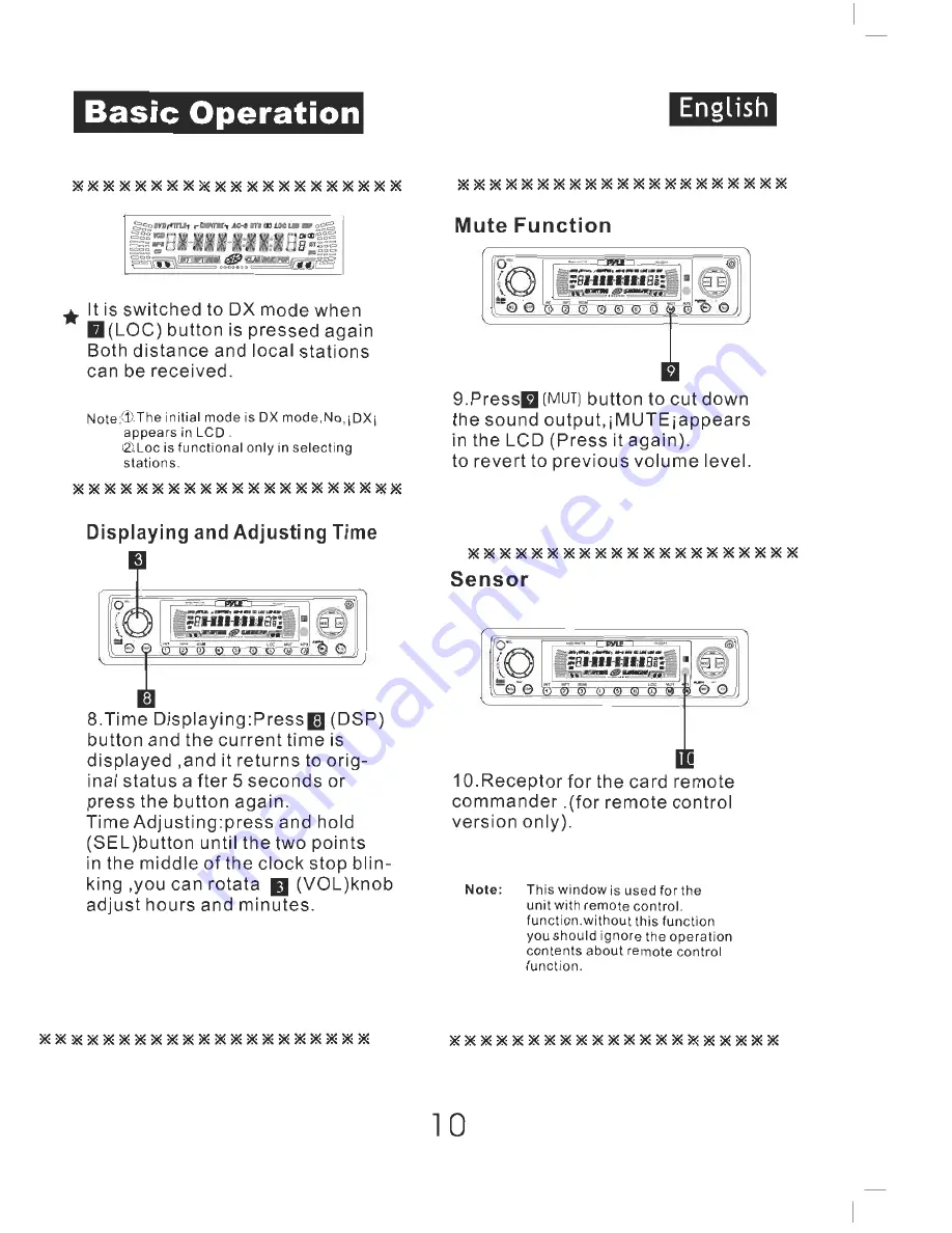 Pyle Plus PLCD71 Owner'S Manual Download Page 11