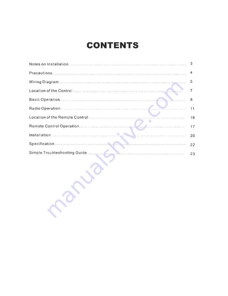 Pyle Plus PLCD72MP Owner'S Manual Download Page 3