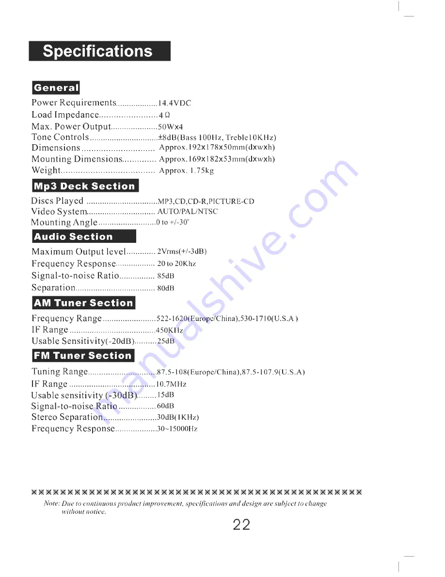 Pyle Plus PLCD72MP Owner'S Manual Download Page 23