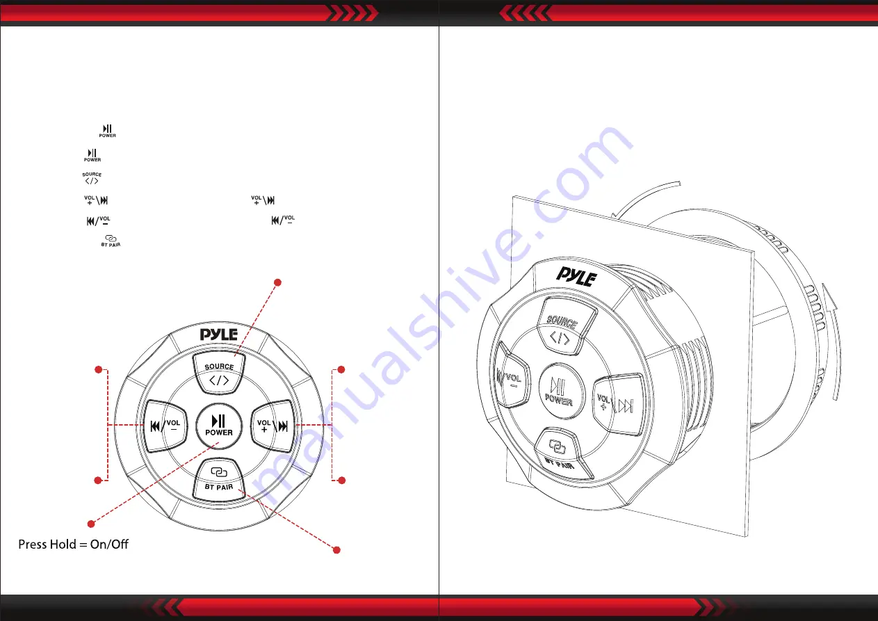 Pyle PowerSports PLUTV58BKA User Manual Download Page 6