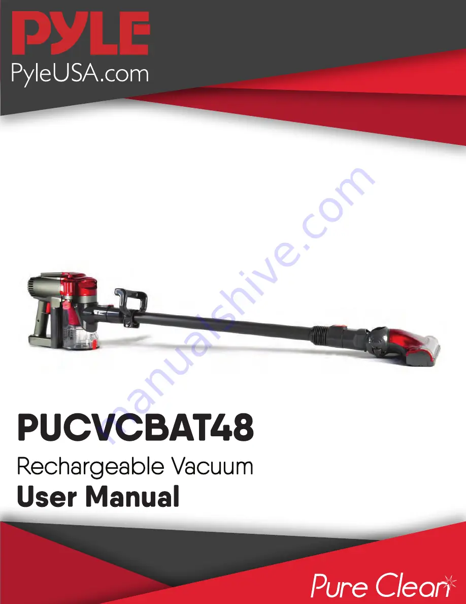 Pyle PUCVCBAT48 User Manual Download Page 1