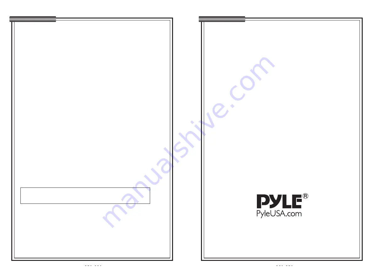 Pyle PWMA930IBT Скачать руководство пользователя страница 4