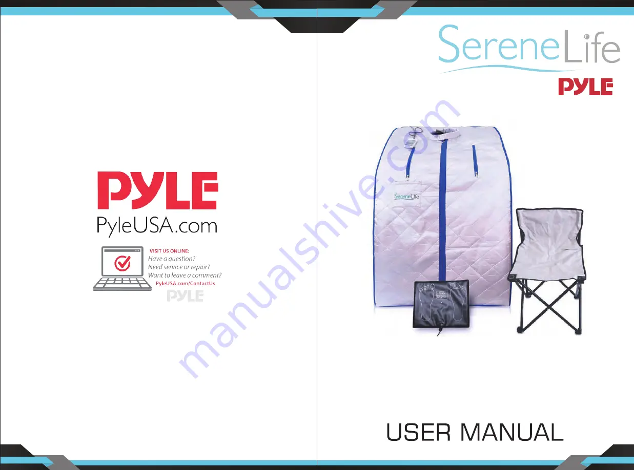 Pyle SereneLife SLISAU10SL Скачать руководство пользователя страница 1