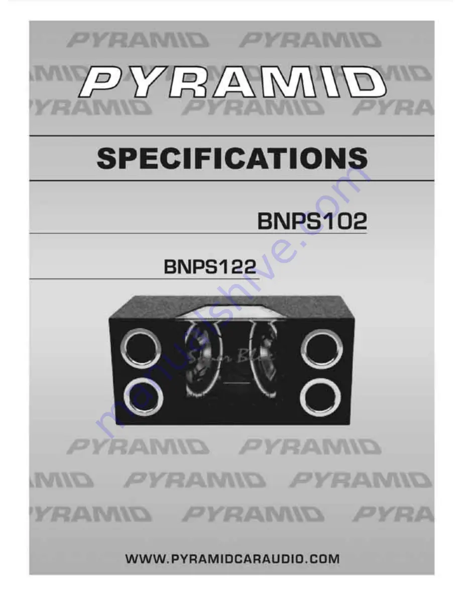 Pyramid BNPS102 Скачать руководство пользователя страница 1