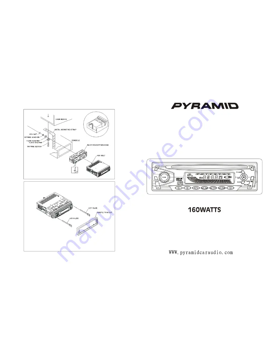 Pyramid CDR49DX Instruction Manual Download Page 1