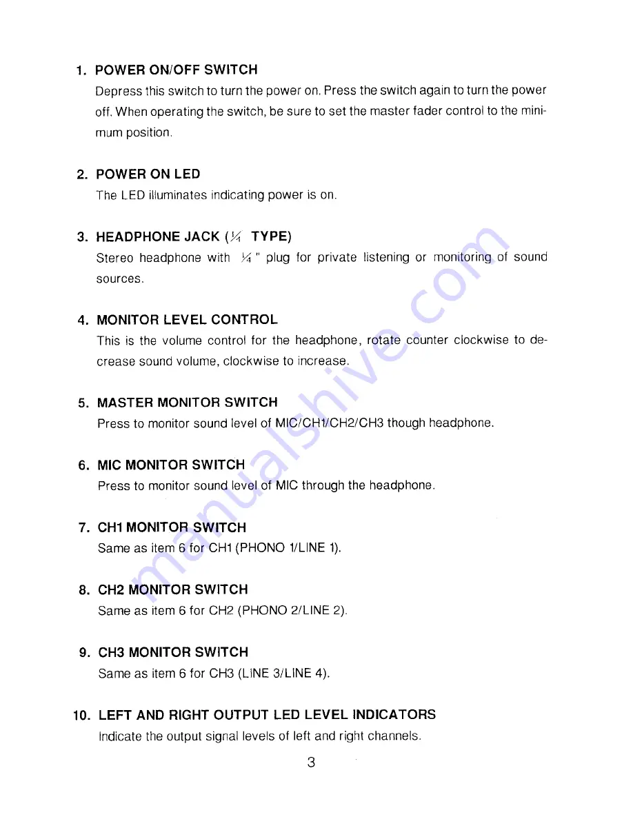 Pyramid PM-4800 SFX User Manual Download Page 4