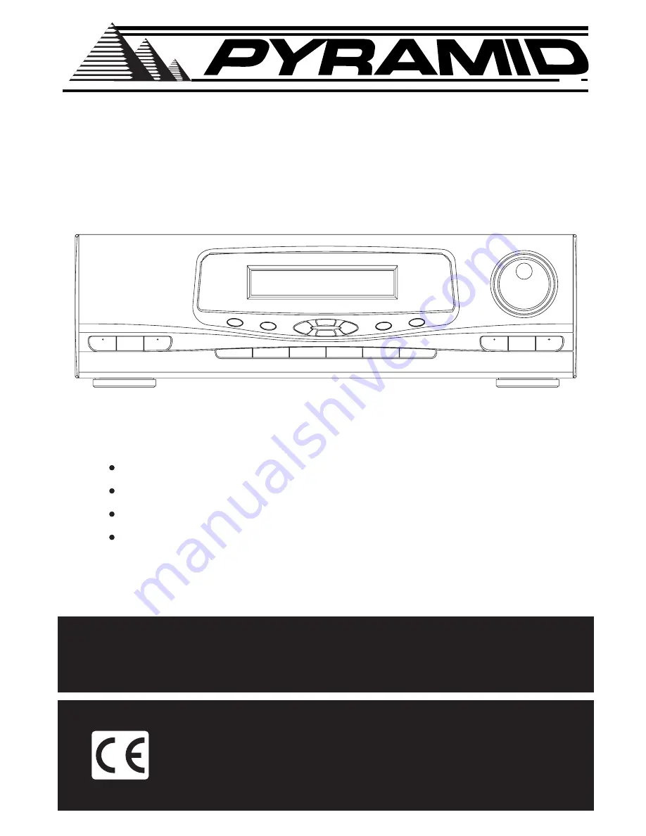 Pyramid PR633E User Manual Download Page 1