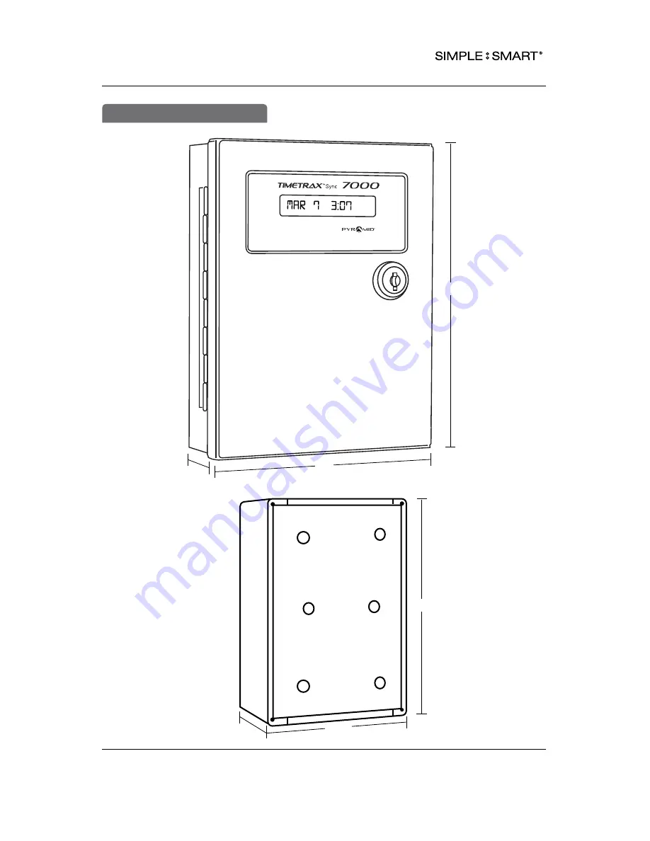 Pyramid TIMETRAX SYNC 7000 Скачать руководство пользователя страница 15