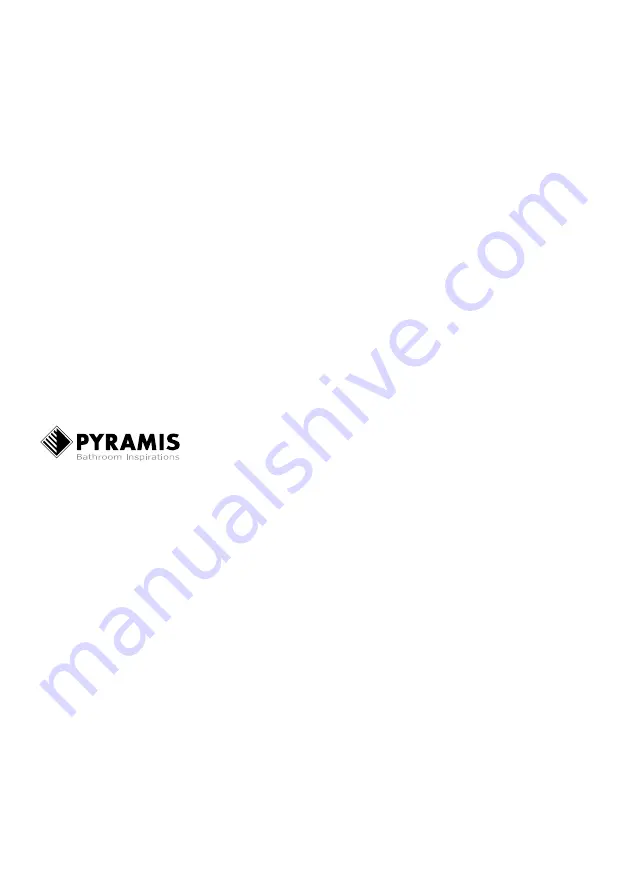 Pyramis VIGORO Installation Instructions Manual Download Page 8