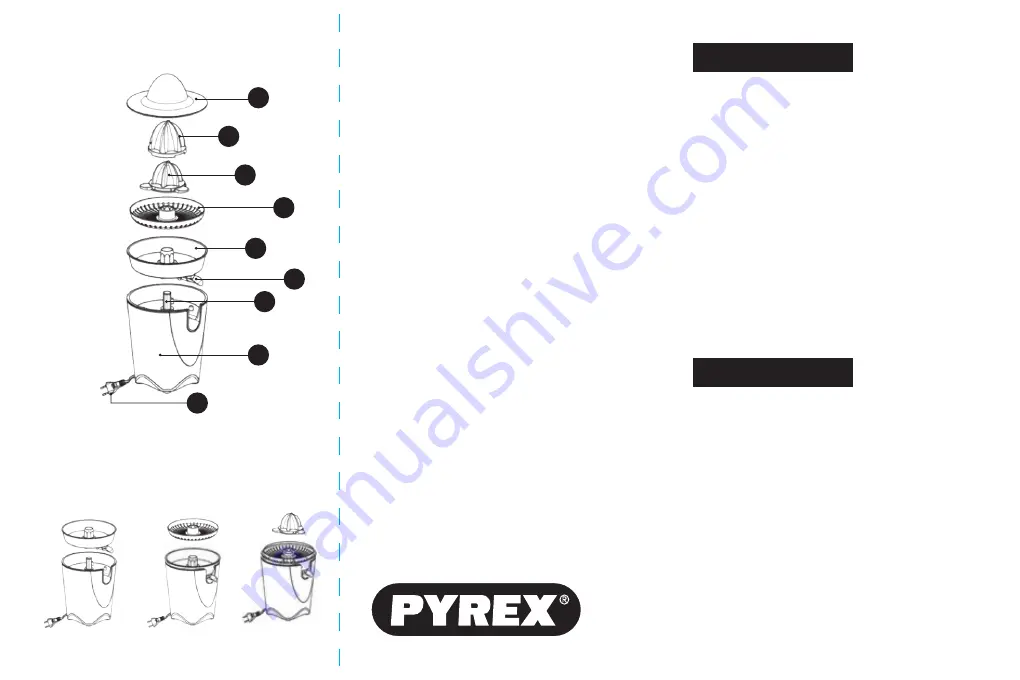 pyrex SB-110 LUXX Скачать руководство пользователя страница 2