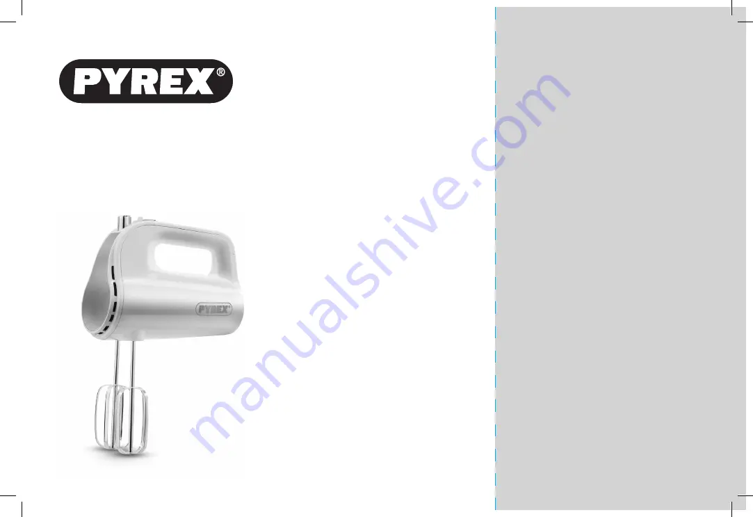 pyrex SB-530 Instruction Manual Download Page 1