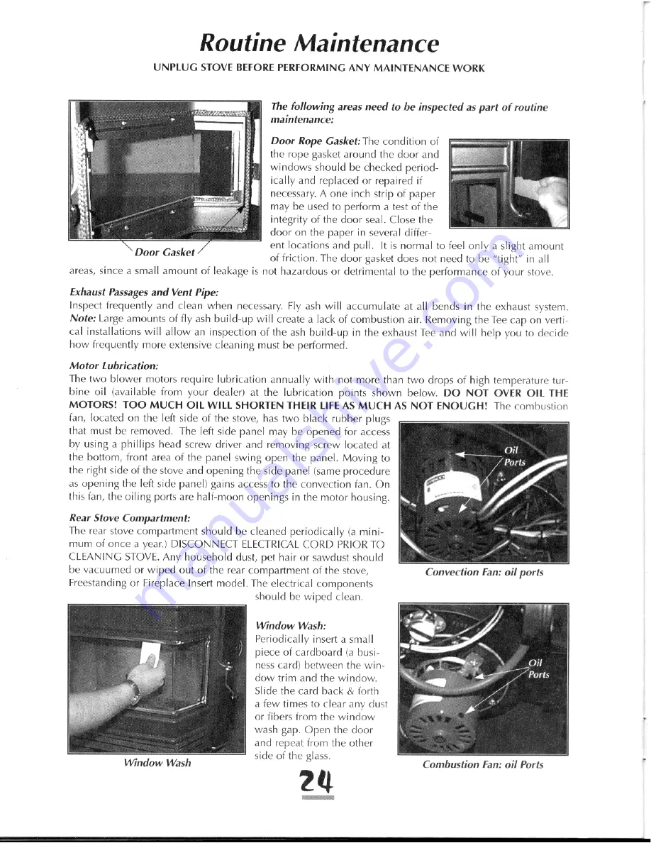 Pyro Industries Advantage Plus Owner'S Manual & Operating Instructions Download Page 23