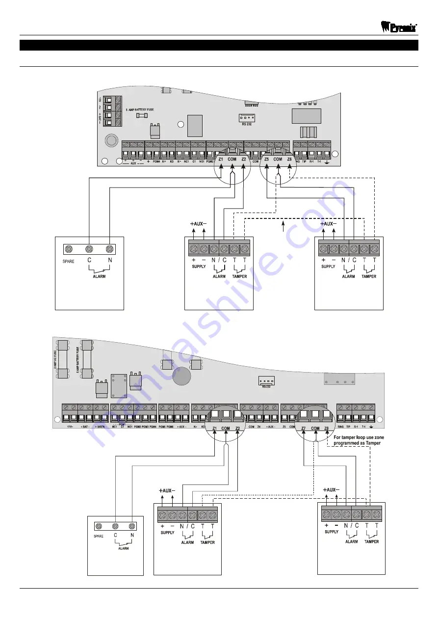 Pyronix Matrix 6/816 Installation Manual Download Page 18