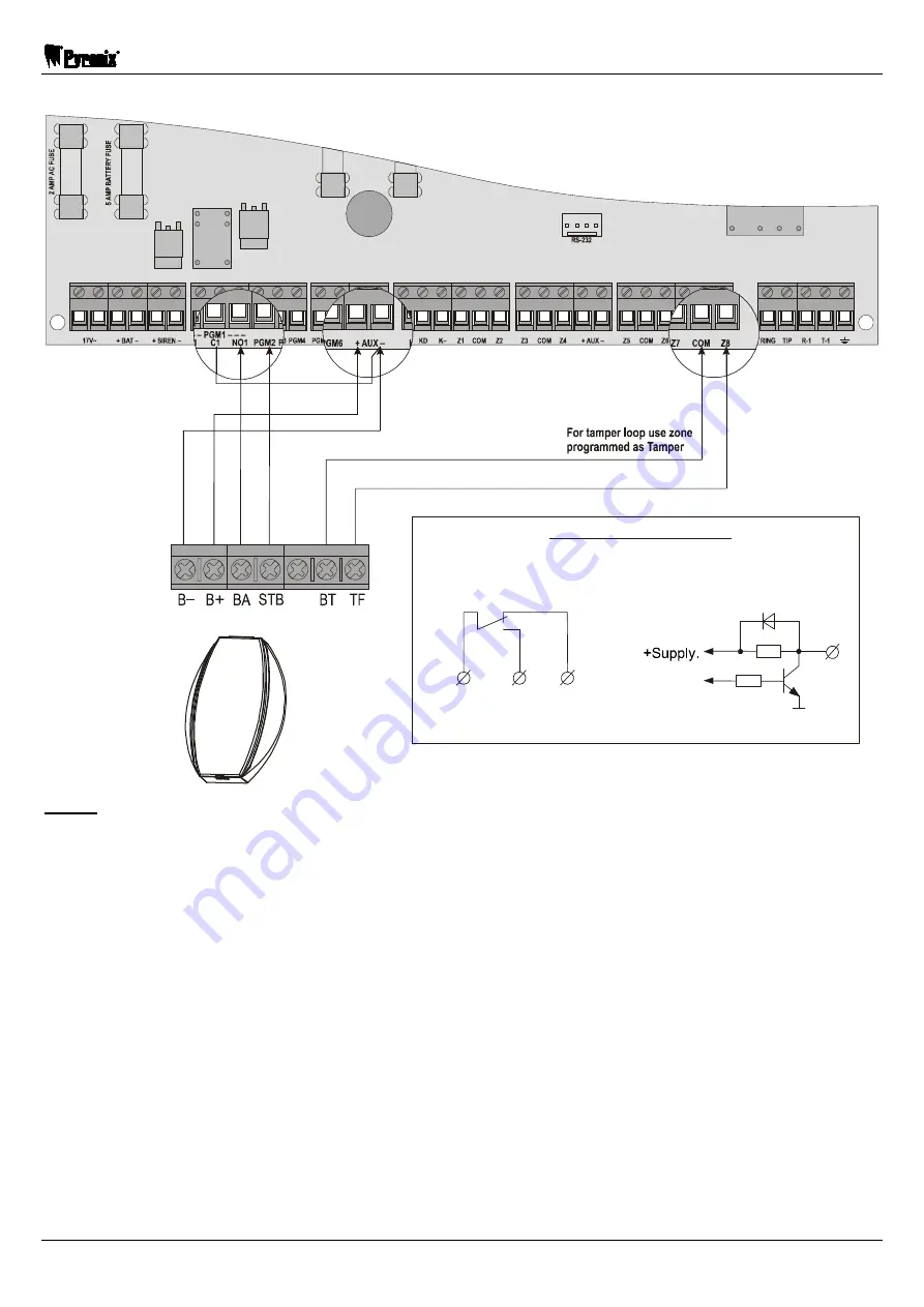 Pyronix Matrix 6/816 Installation Manual Download Page 27