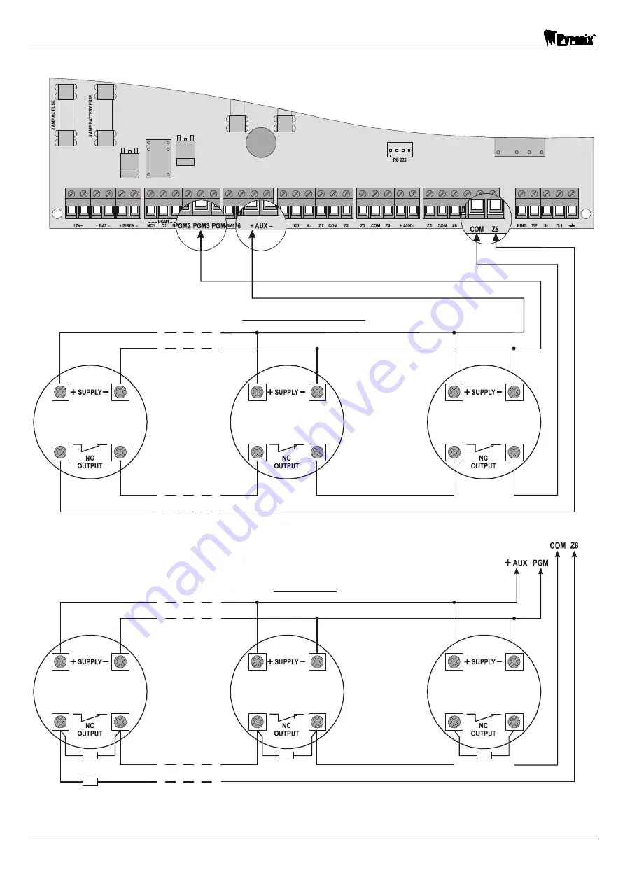 Pyronix Matrix 6/816 Installation Manual Download Page 32