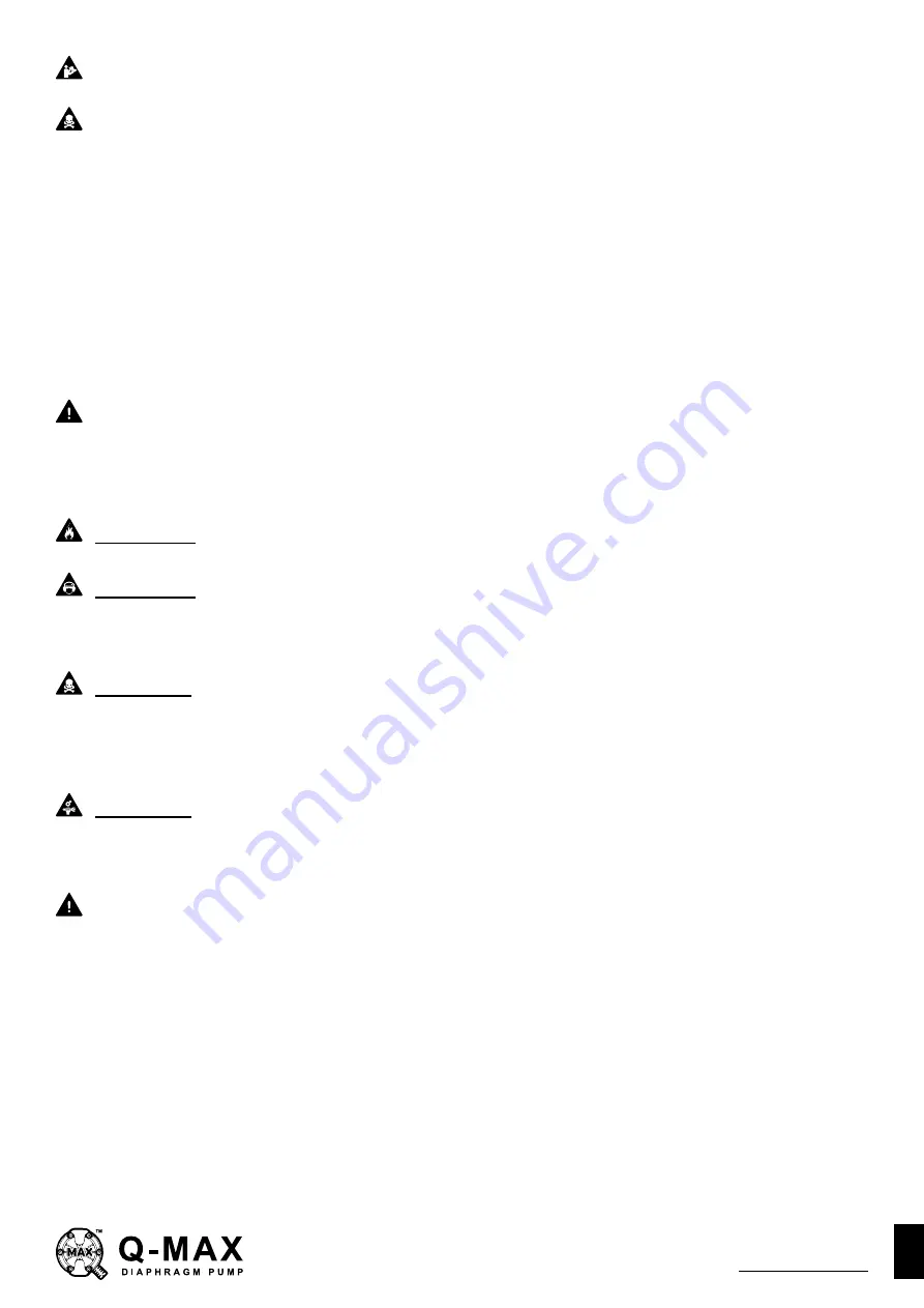 Q-MAX MAX-FLO MY1-25 METAL Series Assembly, Installation And Operation Manual Download Page 3