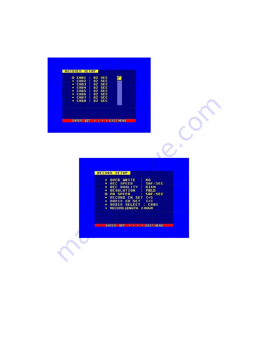 Q-See QSD2216C16-250 User Manual Download Page 21