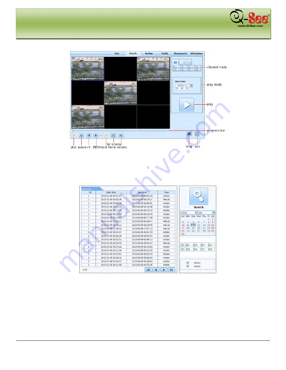 Q-See QT428 Скачать руководство пользователя страница 77