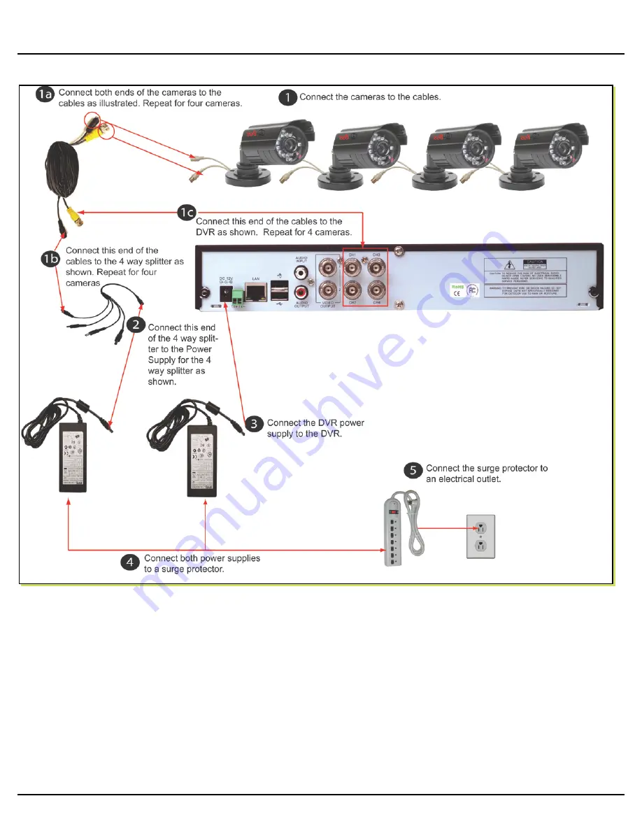 Q-See WR414-411 Quick Installation Manual Download Page 3