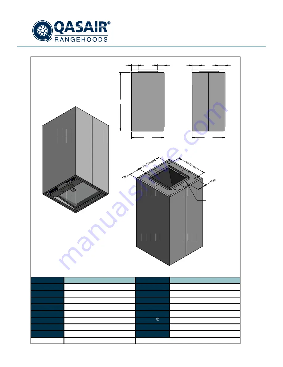 Qasair 4F Installation Instructions Manual Download Page 8