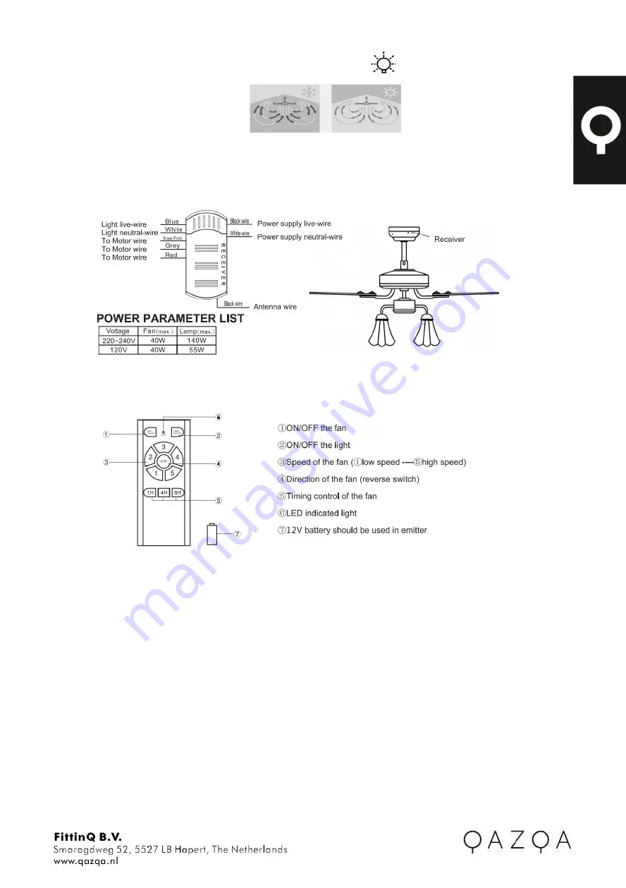 Qazqa Vifte 102706 Instruction Manual Download Page 6