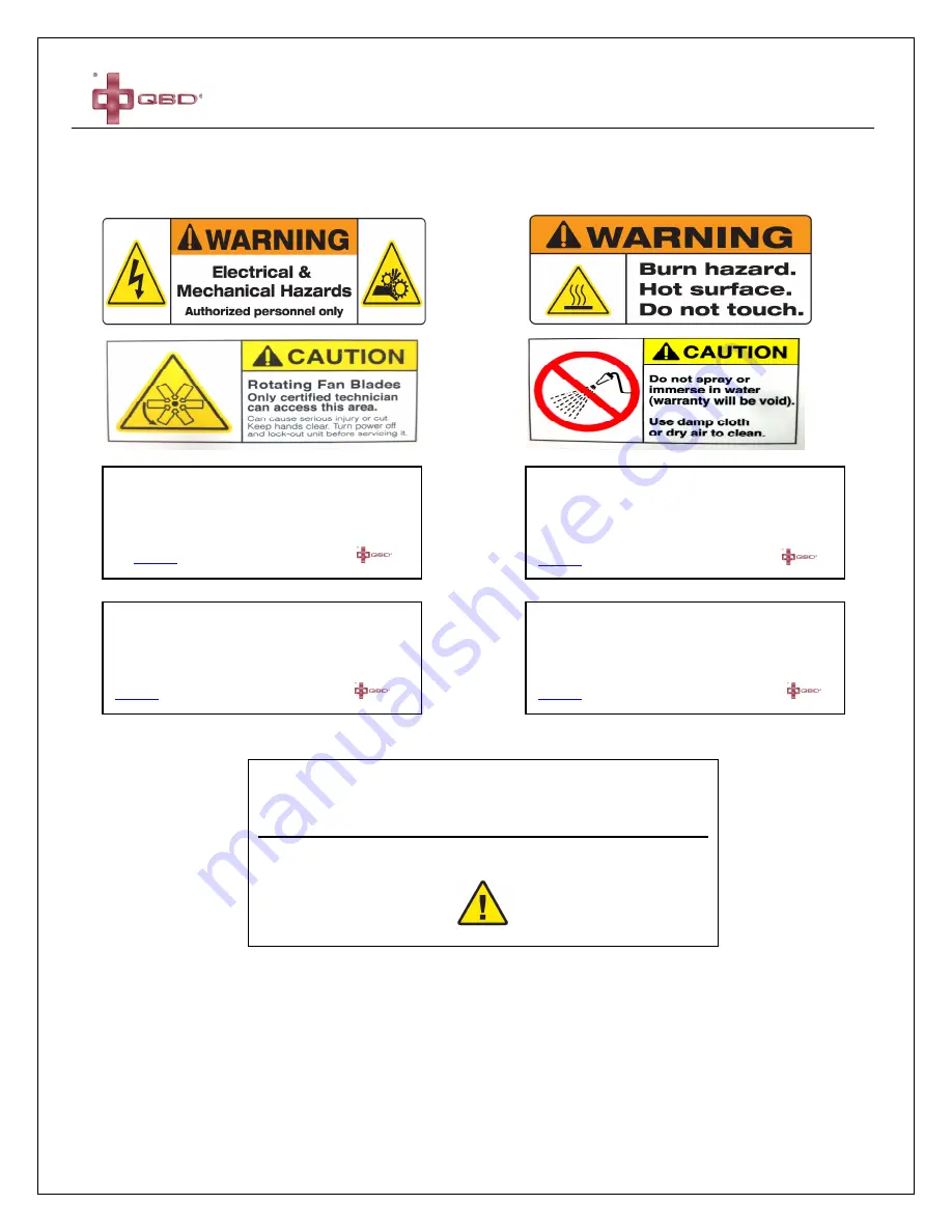 QBD Cooling Systems Inc. AC48 Safety, Installation And Instructions Download Page 9