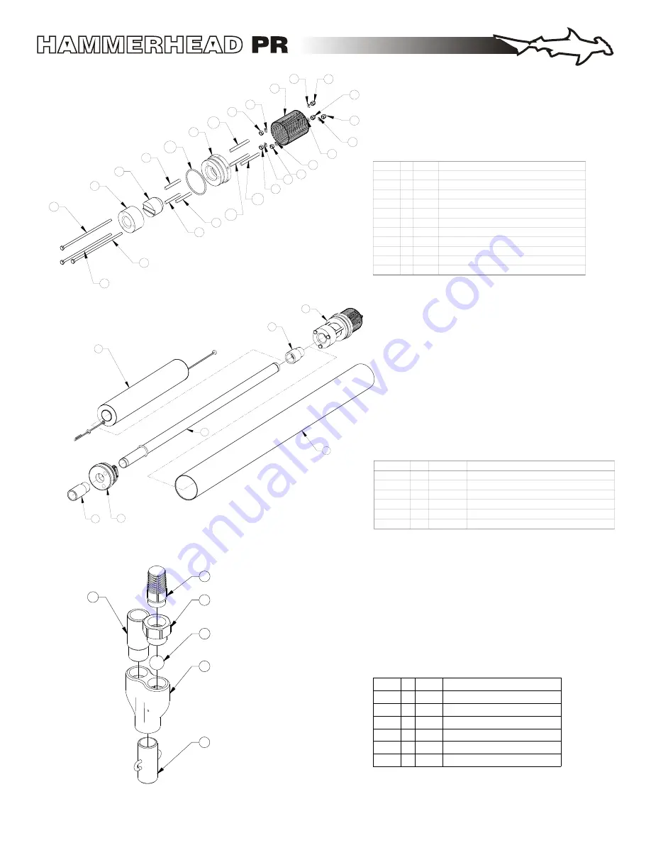 QED Hammerhead Pro Field Service Manual Download Page 14