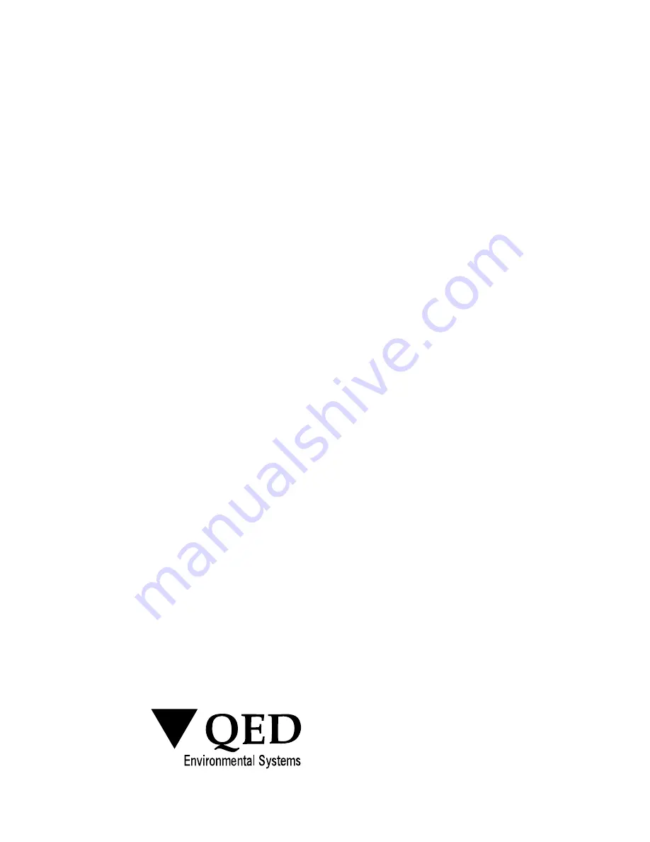 QED Sample Pro 3 Inch Instruction Manual Download Page 16