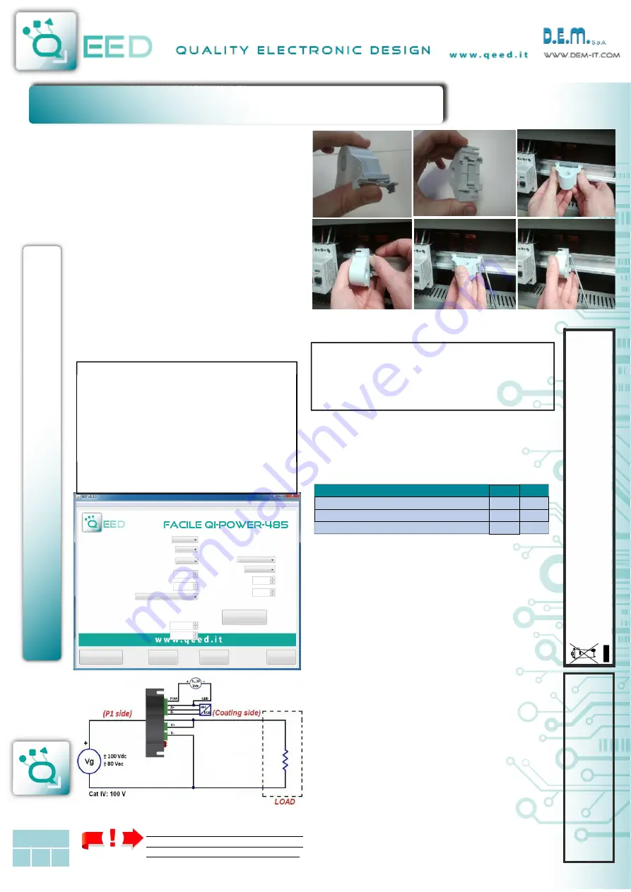 QEED QI-POWER-485-LV Скачать руководство пользователя страница 2