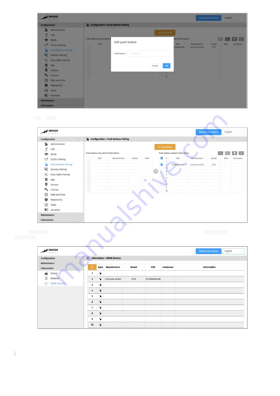 Qeedji SMH300 User Manual Download Page 39