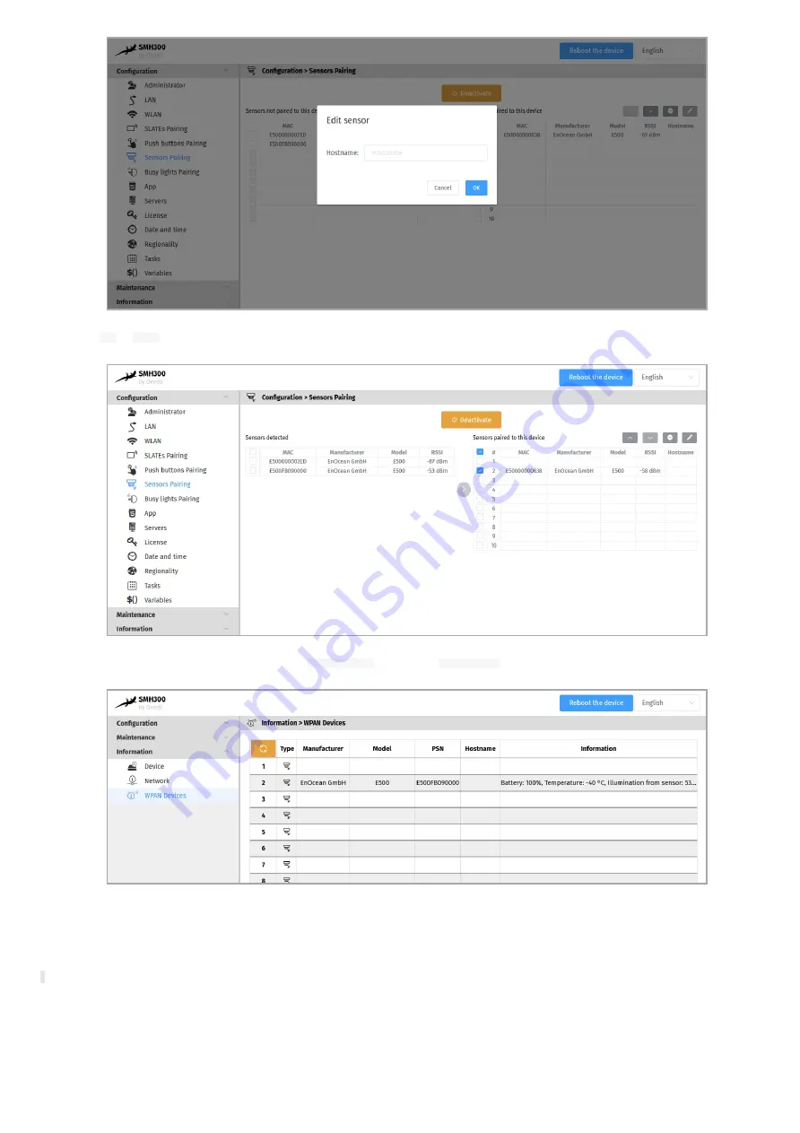 Qeedji SMH300 User Manual Download Page 42