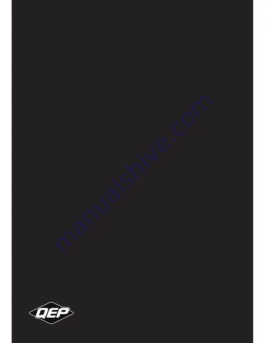 QEP MTCT600 Operating Manual Download Page 16