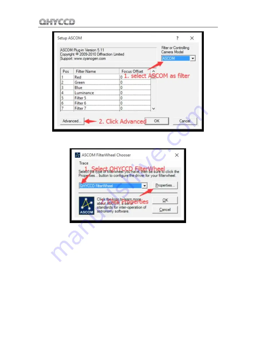 QHYCCD QHY09000A Скачать руководство пользователя страница 12