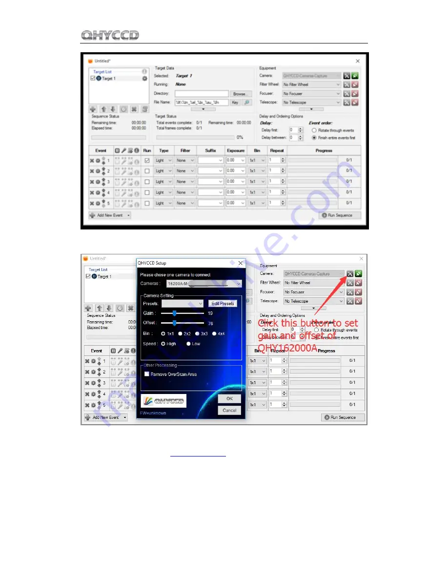 QHYCCD QHY16200A Скачать руководство пользователя страница 18