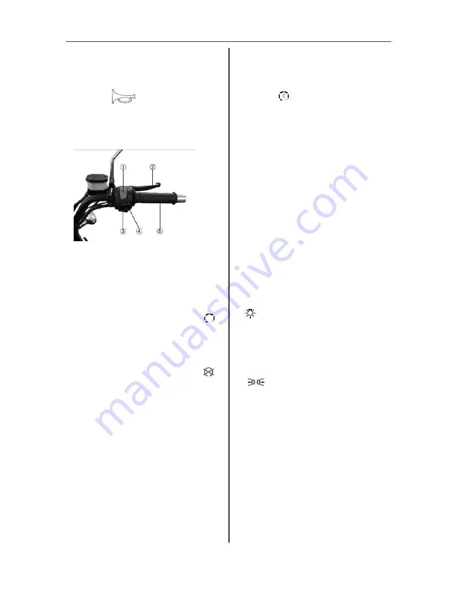 Qingqi QM125-2X CS Manual Download Page 10