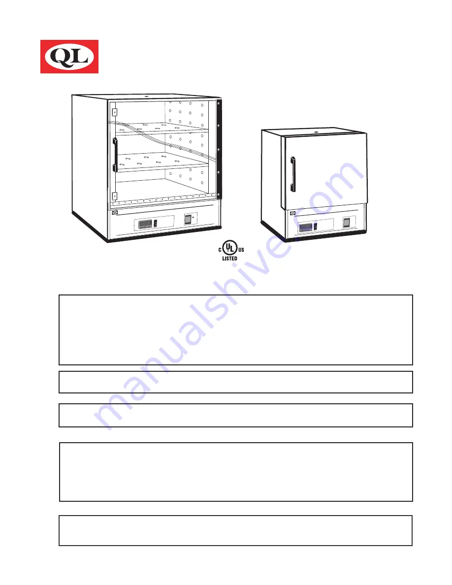 QL 10-140AE Operating Manual Download Page 1