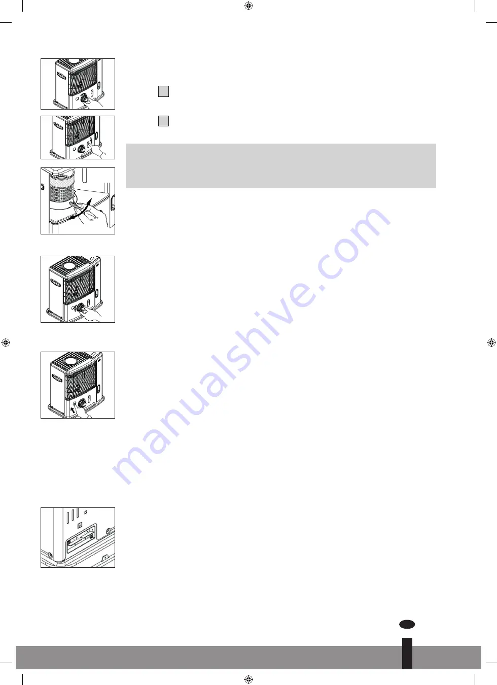 Qlima 8713508709673 Operating Manual Download Page 71