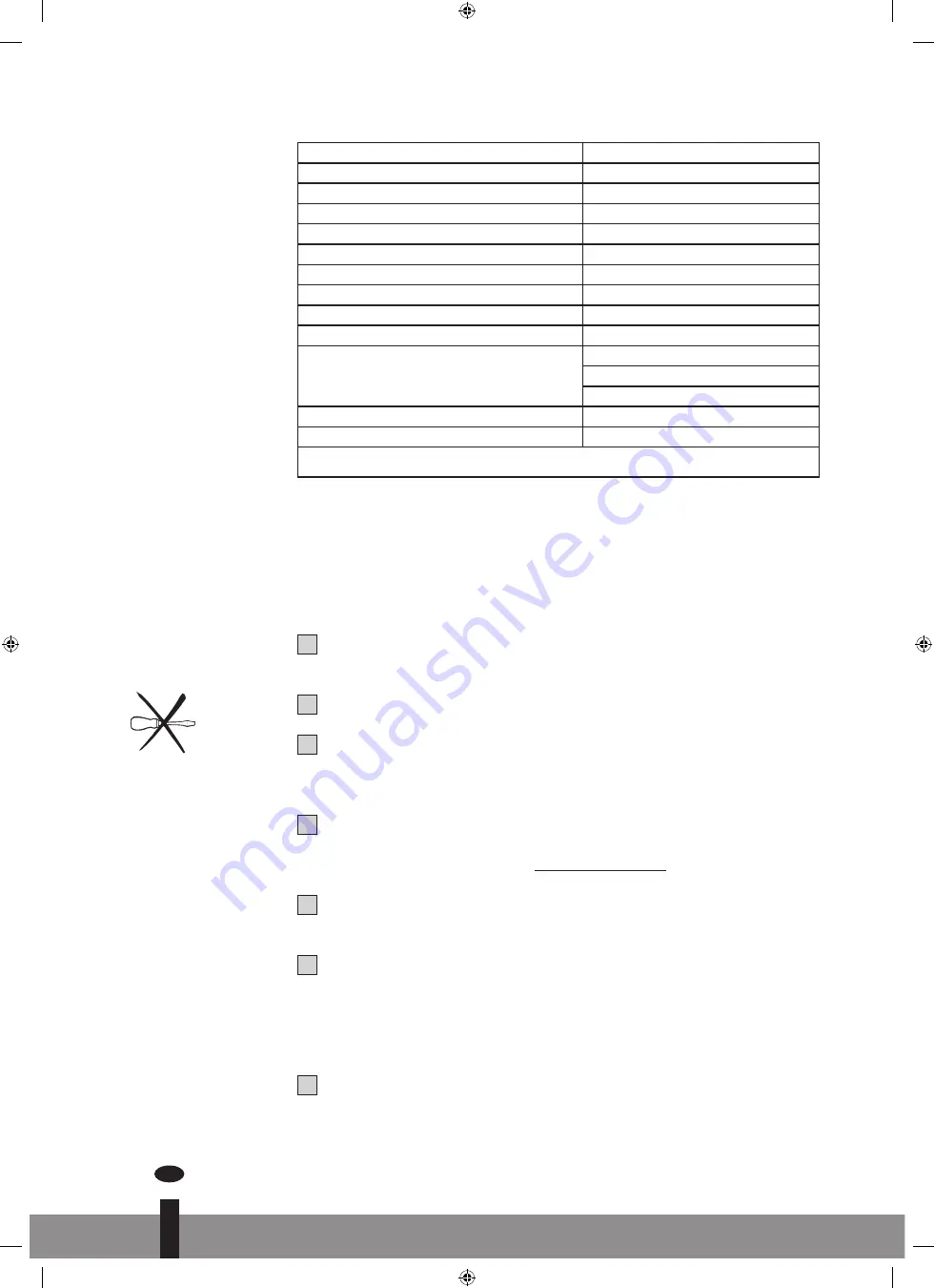 Qlima 8713508709673 Operating Manual Download Page 74