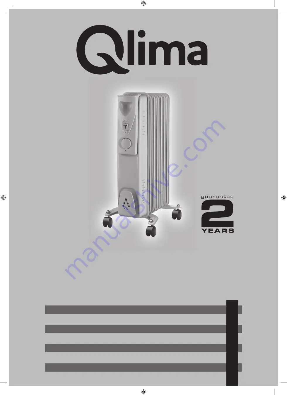 Qlima EOR 2015 Operating Manual Download Page 1