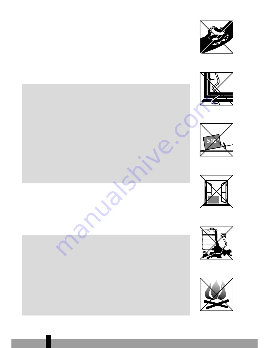 Qlima P 426 Operating Manual Download Page 8