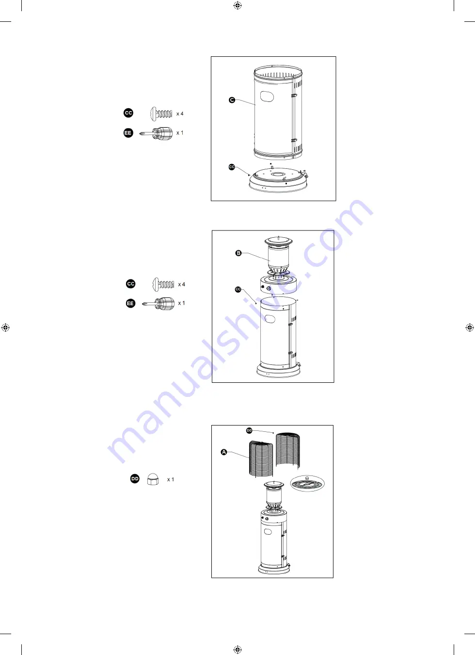 Qlima PGC 3009 Скачать руководство пользователя страница 4