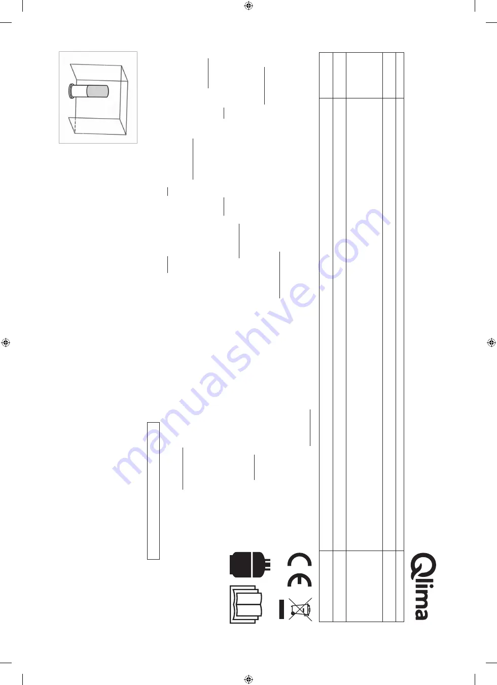 Qlima PGC 3009 Operating Manual Download Page 6