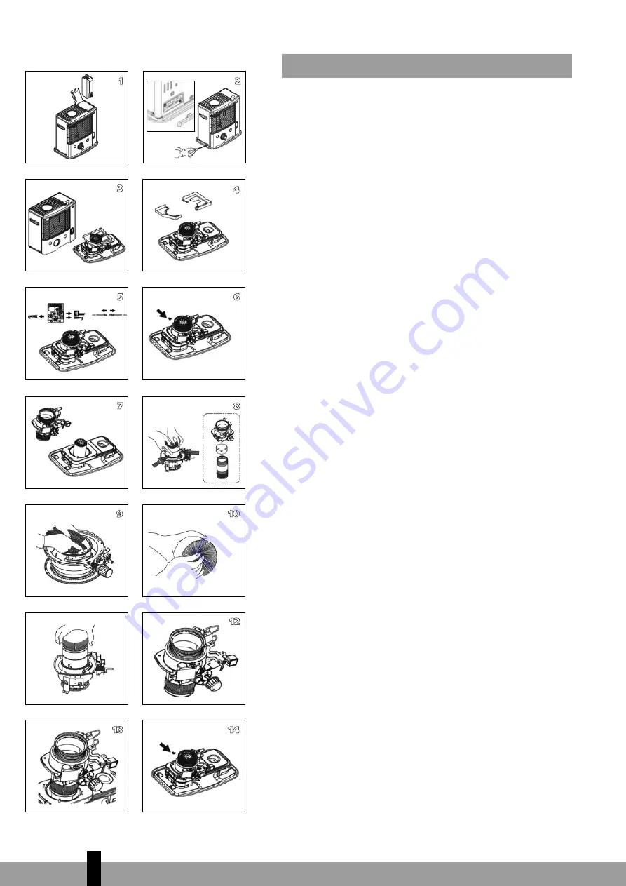 Qlima R 7327S C Operating Manual Download Page 86